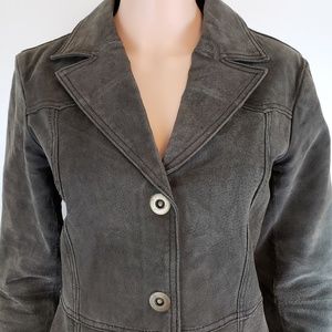 Veste Fille BB Dakota - Style Cuir (look Cuir) - Taille M (Medium) - Doublée - Noire - Occasion En Très Bon état - Pour Enfant/pré-ado